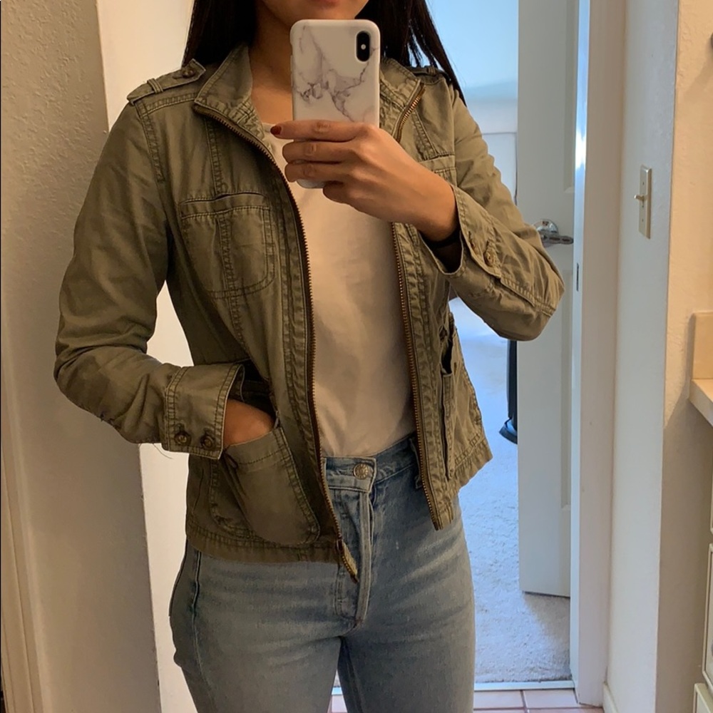 Caslon khaki jacket